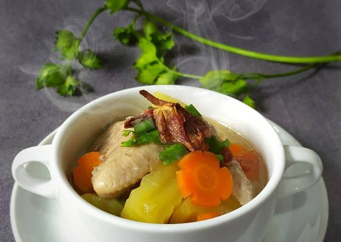 Resep Sop Ayam Bening Oleh Rahayu Sartika Br Sembiring Cookpad