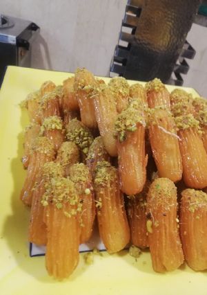 صورة لوصفة عجينة بلح الشام