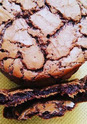 Une photo de Cookies nuage aux 2 chocolats