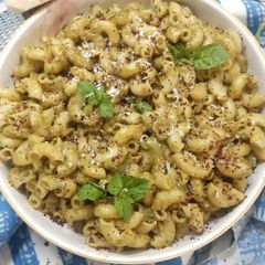 A picture of Pesto Pasta.