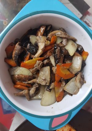 Foto resep Beoseot Bokkeum (버섯 볶음) Tumis Jamur Korea