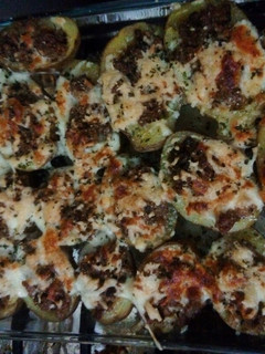 Una foto de Papa rellena de carne molida