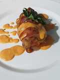 Pechuga rellena al horno