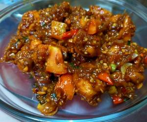 Resep mudah Sate Goreng Sambal Kacang Enak Sederhana