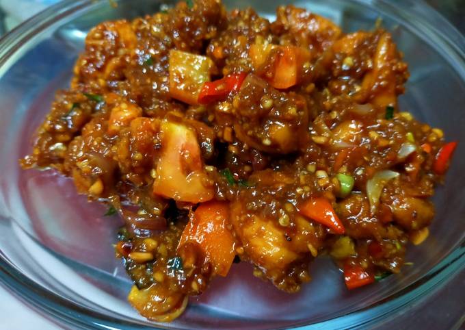 Ini dia! Bagaimana cara membuat Sate Goreng Sambal Kacang dijamin enak