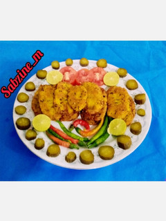 عکسی از دستور کوکوی بلغور گندم😋👌