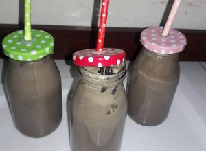 صورة لوصفة ميلك شيك اوريو