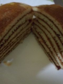 صورة لوصفة بان كيك🥞 بالياؤورت خفييف قطن👍