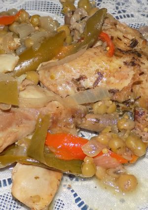 Una foto de Pollo al champaña (en cazuela de barro)