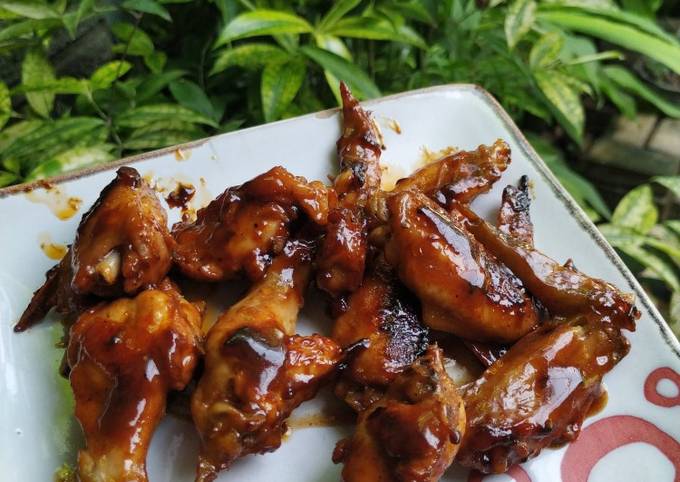 Chicken Wings Pedas Manis