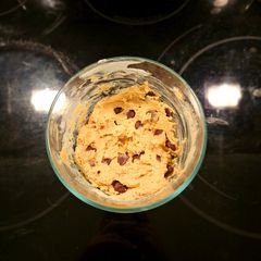 A picture of Protein cookie dough.