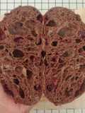 Spelt Poppy Seeds Plum Choco Sourdough Bread