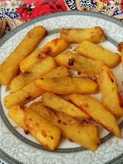 عکسی از دستور سیب زمینی تنوری🥔
