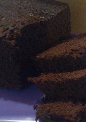 Una foto de Torta de harina de Algarroba en 10 minutos