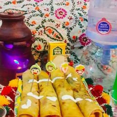 A picture of Chicken Creamy Paratha Roll.