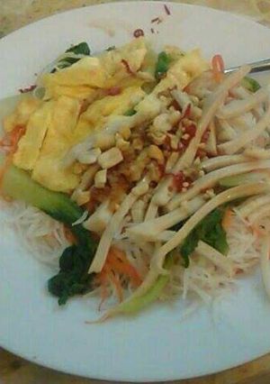 Hình của món Hủ tiếu xào.