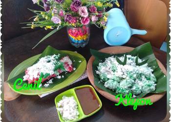 Resep Terbaik Cenil + klepon Enak Sederhana