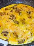 Mushroom and Parmesan Omelet