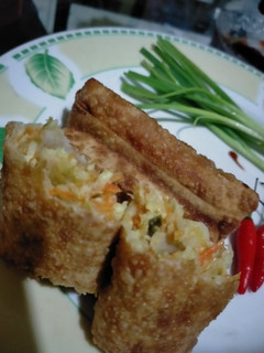 Foto resep Lumpia Rebung mix vege dan ayam