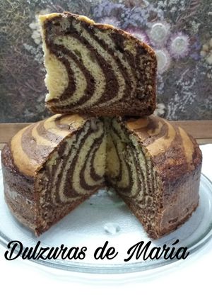 Una foto de Torta cebra
