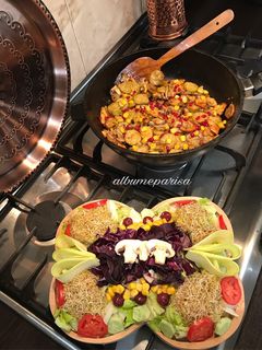 عکسی از دستور خوراک گياهى