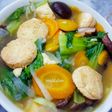 Cah Pokchoy Jamur Tofu