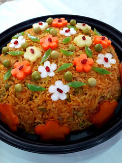 عکسی از دستور استامبولی پلو با مرغ