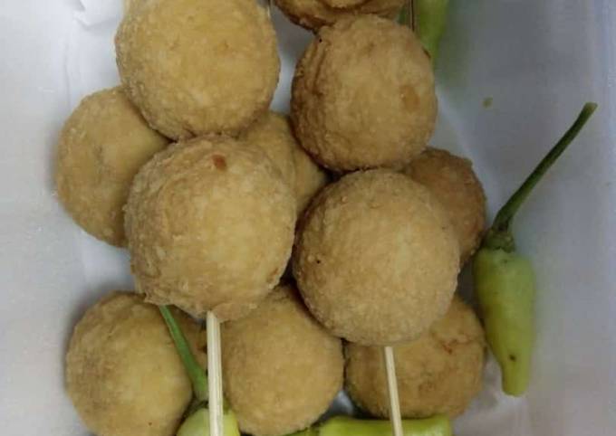 Resep: Sate tahu bulat Sederhana Dan Enak