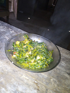 Foto resep Oseng kangkung trasi