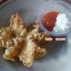รูปของ Crispy Onion Rose