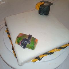 A picture of Orange cake.