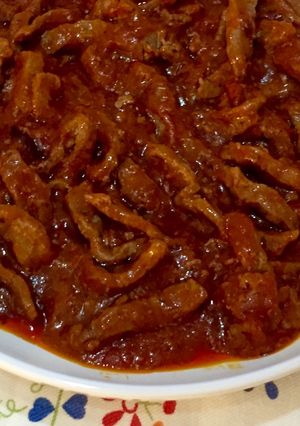 Foto principal de Ternera con salsa picante de tomate