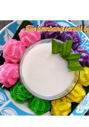 Foto resep Kue kembang seruni
