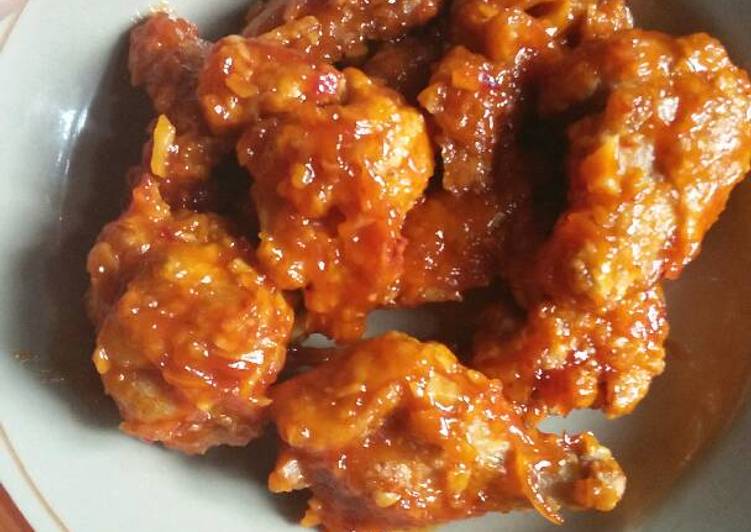Ayam pedas ala recheese