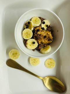 Φωτογραφία της συνταγής Porridge μπανάνα κακάο