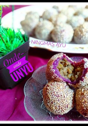 Foto resep Onde-onde Unyu (ungu)