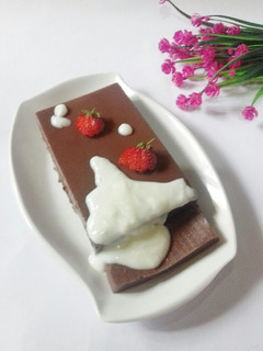 Foto resep Puding Brownies Roti Tawar