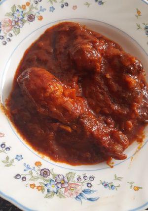 عکسی از دستور مرغ ربی