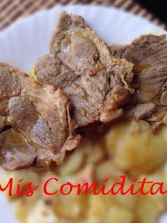 Una foto de Cabezal de lomo de cerdo con salsa de Fanta
