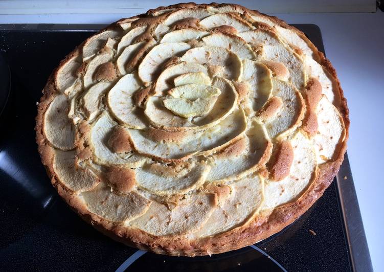 Tarta de manzana sin gluten