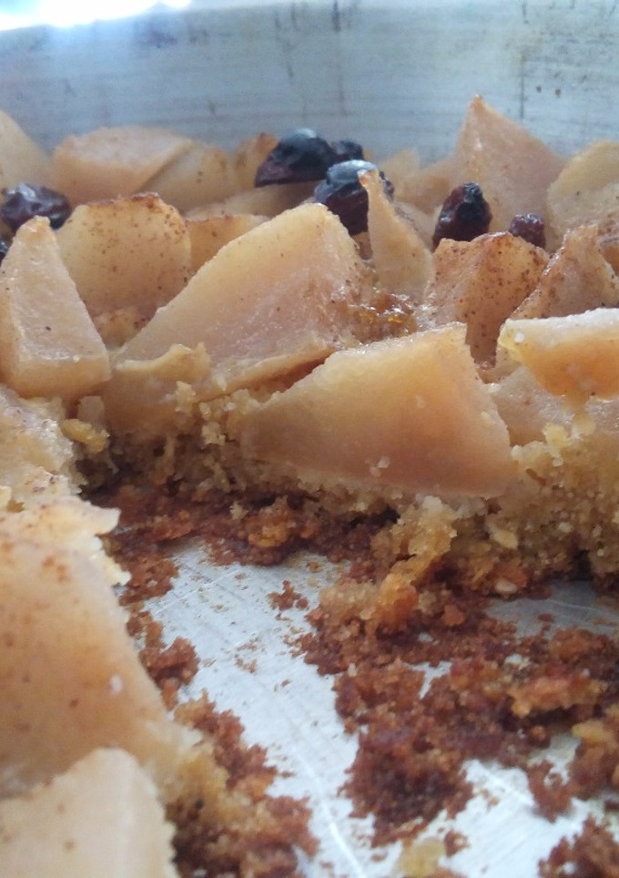 Una foto de Tarta de manzana (sin harina de trigo)