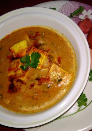 A picture of Butter Paneer.