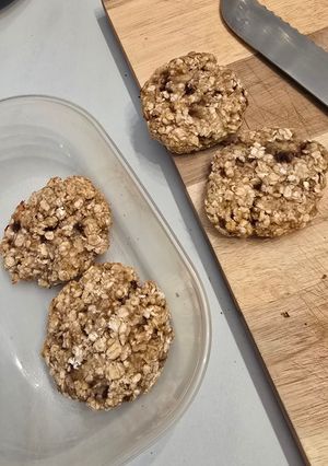 Une photo de Cookies banane - flocons d’avoine
