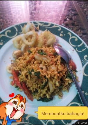 Foto resep Mie goreng cumi enyoy
