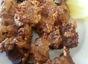 Foto resep Sate sapi empuk bakar