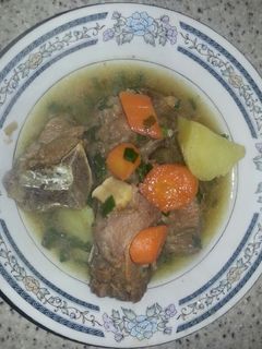 Foto resep SOP Kambing