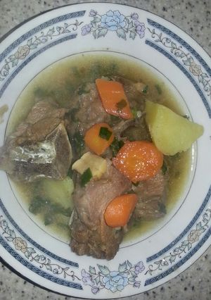 Foto resep SOP Kambing
