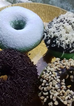 Foto resep Donat Pandan Menul