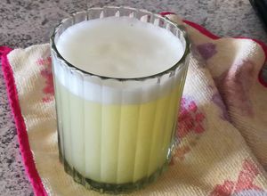 Una foto de Batido Saludable de Piña, Celery y Limón