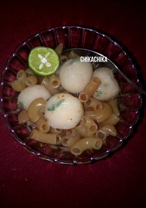 Foto resep Cilok kuah makaroni